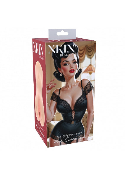 XKIN PINUP NAUGHTY HOUSEWIFE MRS CUMMINGS MASTUBATOR FLESH