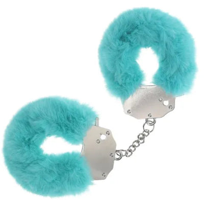 OUCH FLUFFY CUFFS TEAL