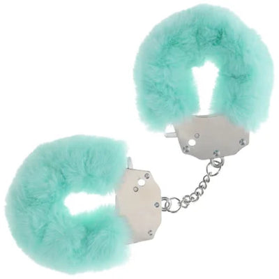 OUCH FLUFFY CUFFS POWDER GREEN