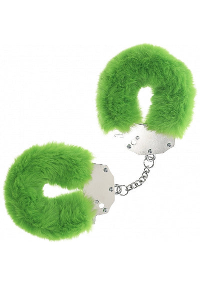 OUCH FLUFFY CUFFS GREEN