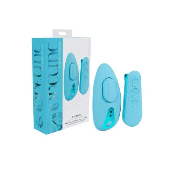 LOVELINE CELESTE TEAL PANTY VIBRATOR