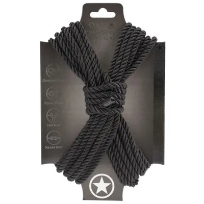 OUCH 10 M BONDAGE ROPE BLACK