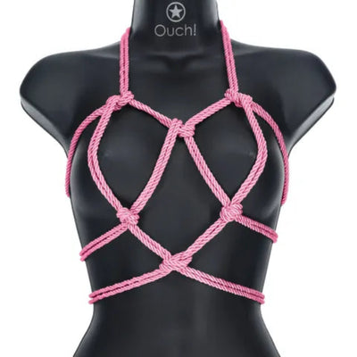 OUCH 10 M BONDAGE ROPE PINK