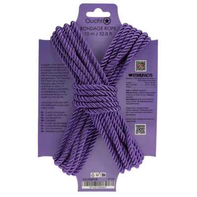 OUCH 10 M BONDAGE ROPE PURPLE