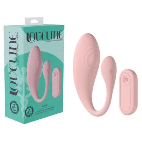 LOVELINE WAVE G SPOT VIBRATOR PINK