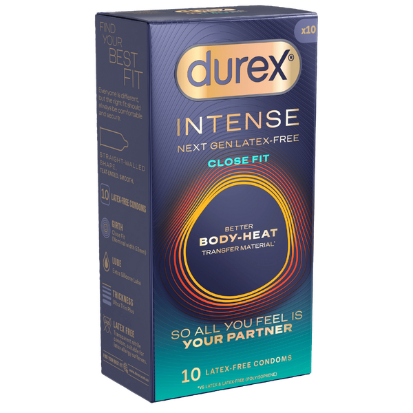 DUREX INTENSE CLOSE FIT 10 PACK