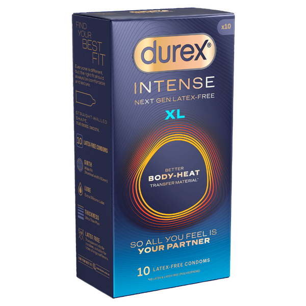 DUREX INTENSE XL 10 PACK