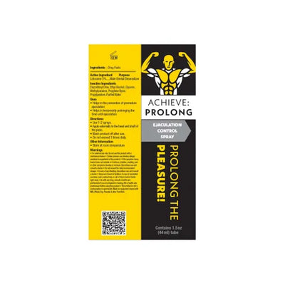 ACHIEVE PROLONG EJACULATION CONTROL SPRAY 29ML