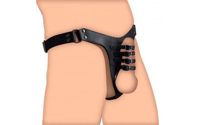 STRICT ADJUSTABLE MALE CHASTITY HARNESS