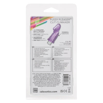 CALEX PUSSY PLEASER CLIT CLIMAXER PURPLE