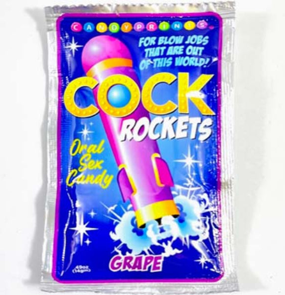 COCK ROCKETS ORAL SEX CANDY GRAPE