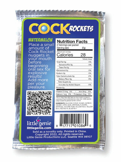 COCK ROCKETS ORAL SEX CANDY WATERMELON