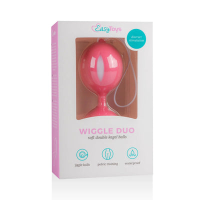 EASY TOYS WIGGLE DUO KEGAL BALLS PINK