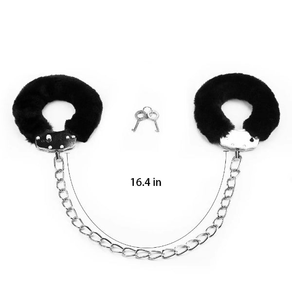 FETISH PLEASURE FLUFFY LEG CUFFS