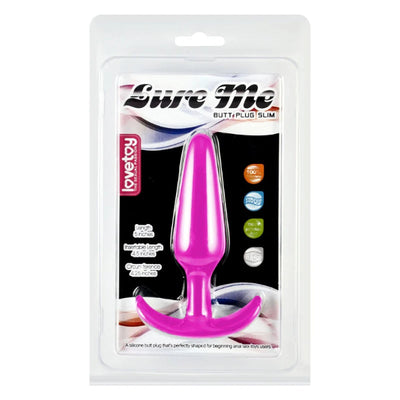 LURE ME CLASSIC ANAL PLUG PINK SMALL
