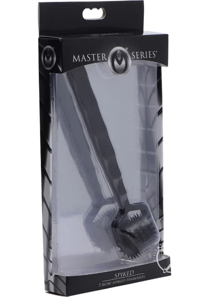 MASTERS SERIES SPIKED 5 ROW PINWHEEL BLACK