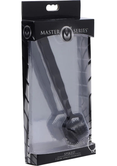 MASTERS SERIES SPIKED 5 ROW PINWHEEL BLACK