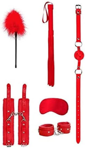 OUCH BEGINNERS BONDAGE SET RED