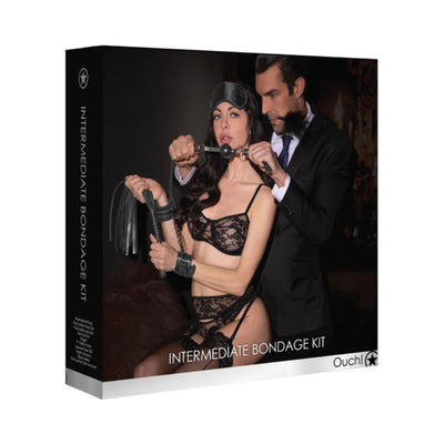 OUCH INTERMEDIATE BONDAGE KIT BLACK
