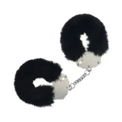 OUCH FLUFFY CUFFS BLACK