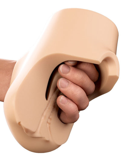 PDX DOUBLE POUNDER VIBRATING SQUEEZE STROKER