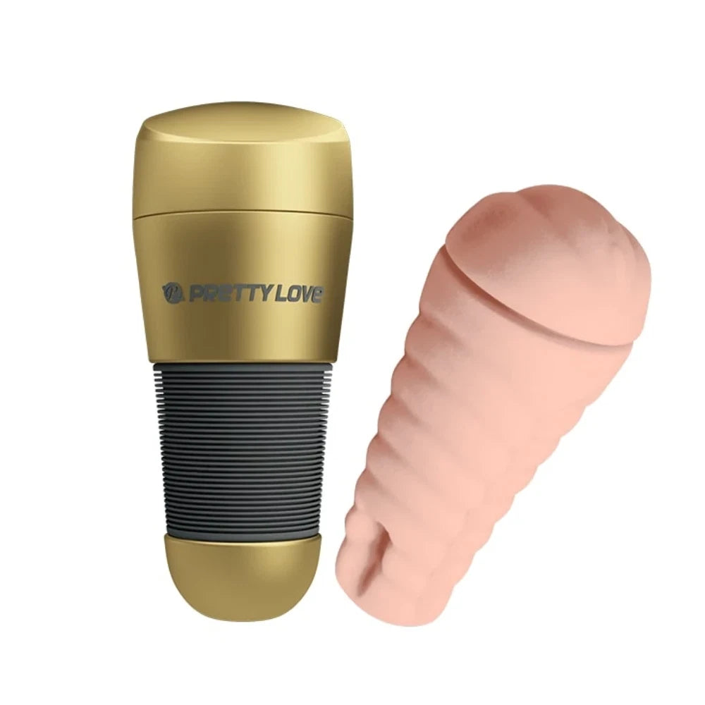 PRETTY LOVE KITTY PUSSY VACCUM MASTURBATOR CUP