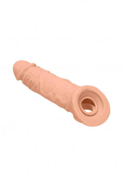 REAL ROCK 8 INCH REALISTIC PENIS SLEEVE FLESH