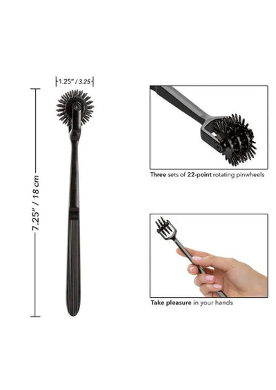 SCANDAL TRIPLE PINWHEEL BLACK