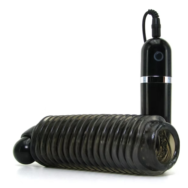COLT 10 FUNCTION VIBRATING STROKER SMOKE