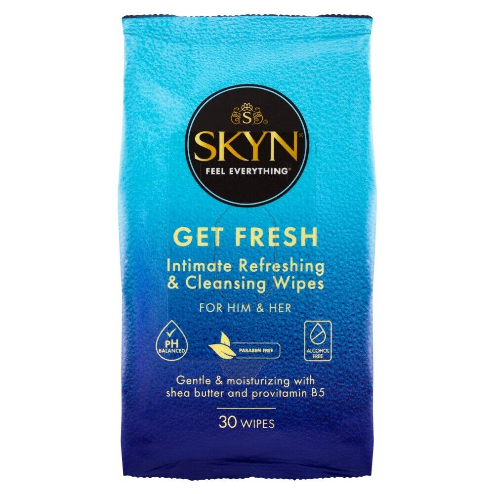 SKYN GET FRESH WIPES 30PK