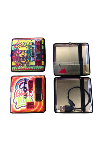 SMOKEZILLA USB RECHARGEABLE CIGARETTE SURVIVAL CASE