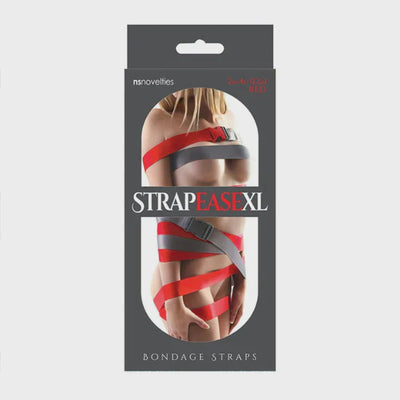 STRAP EASE BONDAGE STRAPS XL RED