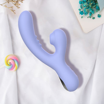 SXE HOPE JENA SUCTION RABBIT VIBRATOR AQUA