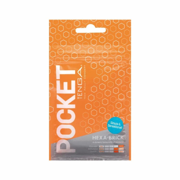 TENGA POCKET SLEEVE HEXA BRICK