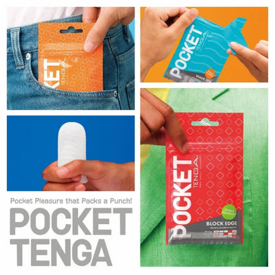 TENGA POCKET SLEEVE HEXA BRICK