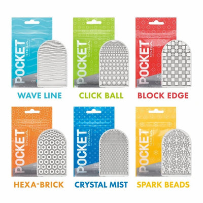 TENGA POCKET SLEEVE HEXA BRICK