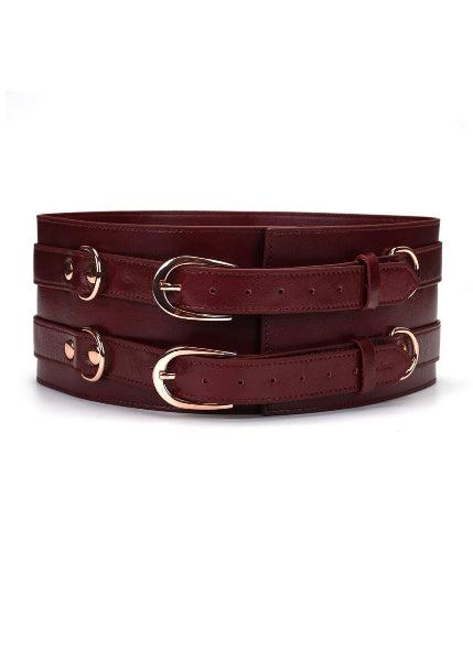WINE RED WAIST CUFF SMALL