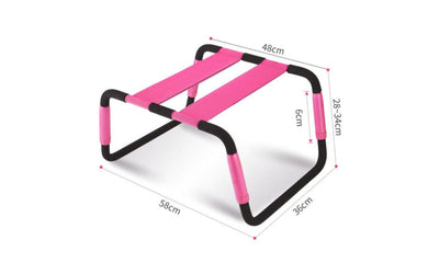 SEX CHAIR ADJUSTABLE PINK