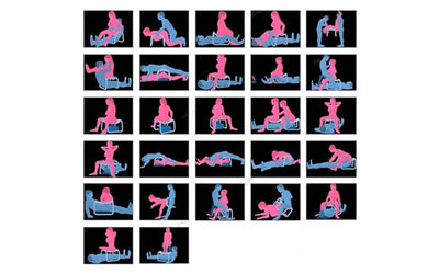 SEX CHAIR ADJUSTABLE PINK