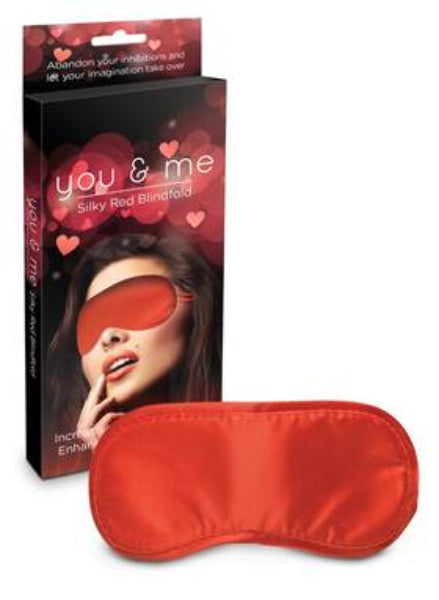 YOU & ME SILKY RED BLINDFOLD