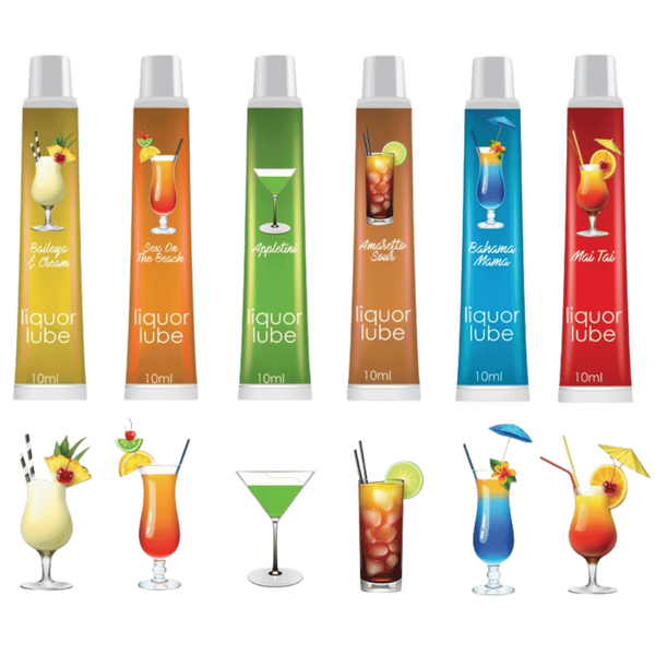 LIQUOR LUBE ASSORTED FLAVOURS 10ML