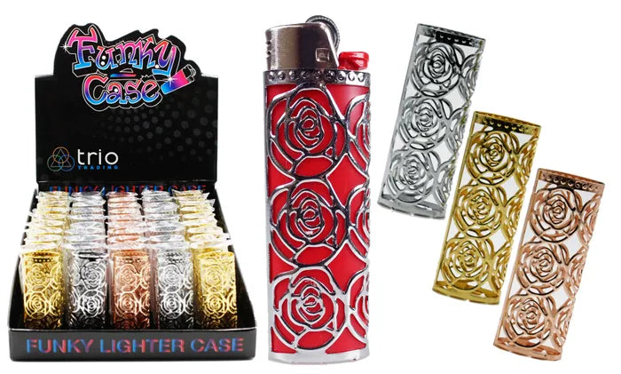 ROSE DESIGN LIGHTER CASE