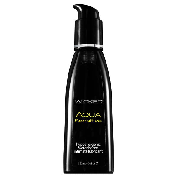 WICKED AQUA SENSITIVE HYPOALLERGENIC UNSCENTED LUBRICANT 120ML