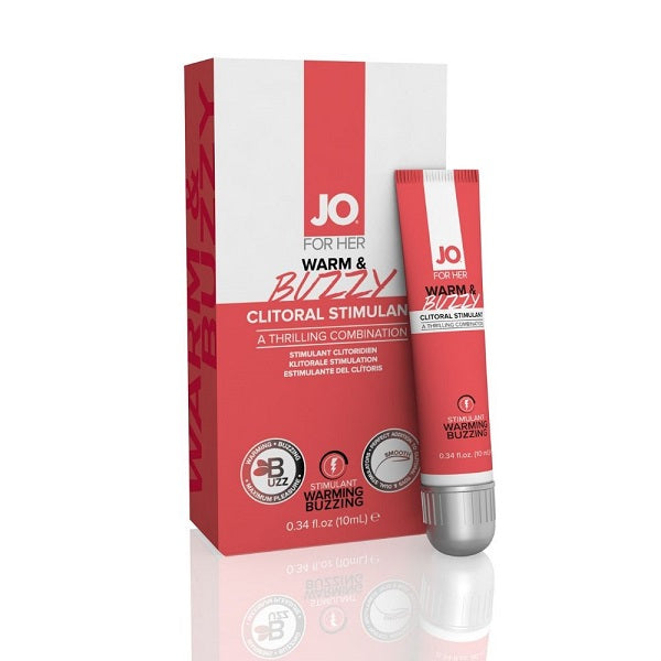 JO CLITORAL GEL WARM & BUZZY 10ML