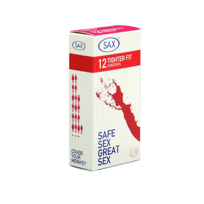 SAX 56 BIGGER FIT CONDOMS