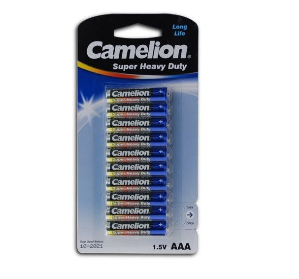 CAMELION SUPER HEAVY DUTY BATTERIES AAA 24 PACK