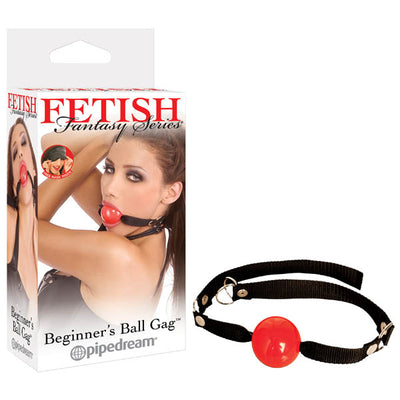 FETISH FANTASY SERIES BEGINNERS BALL GAG RED