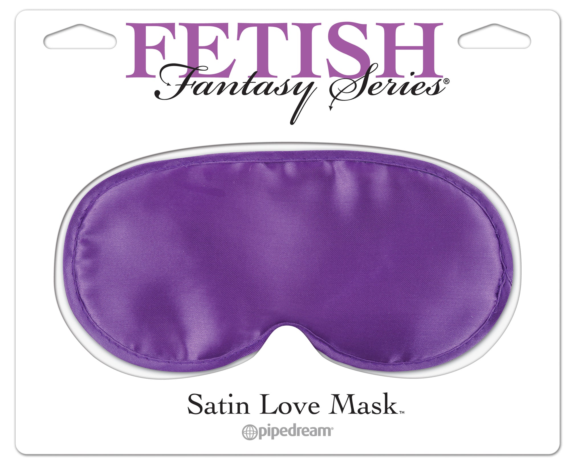FETISH FANTASY SATIN LOVE MASK BLACK