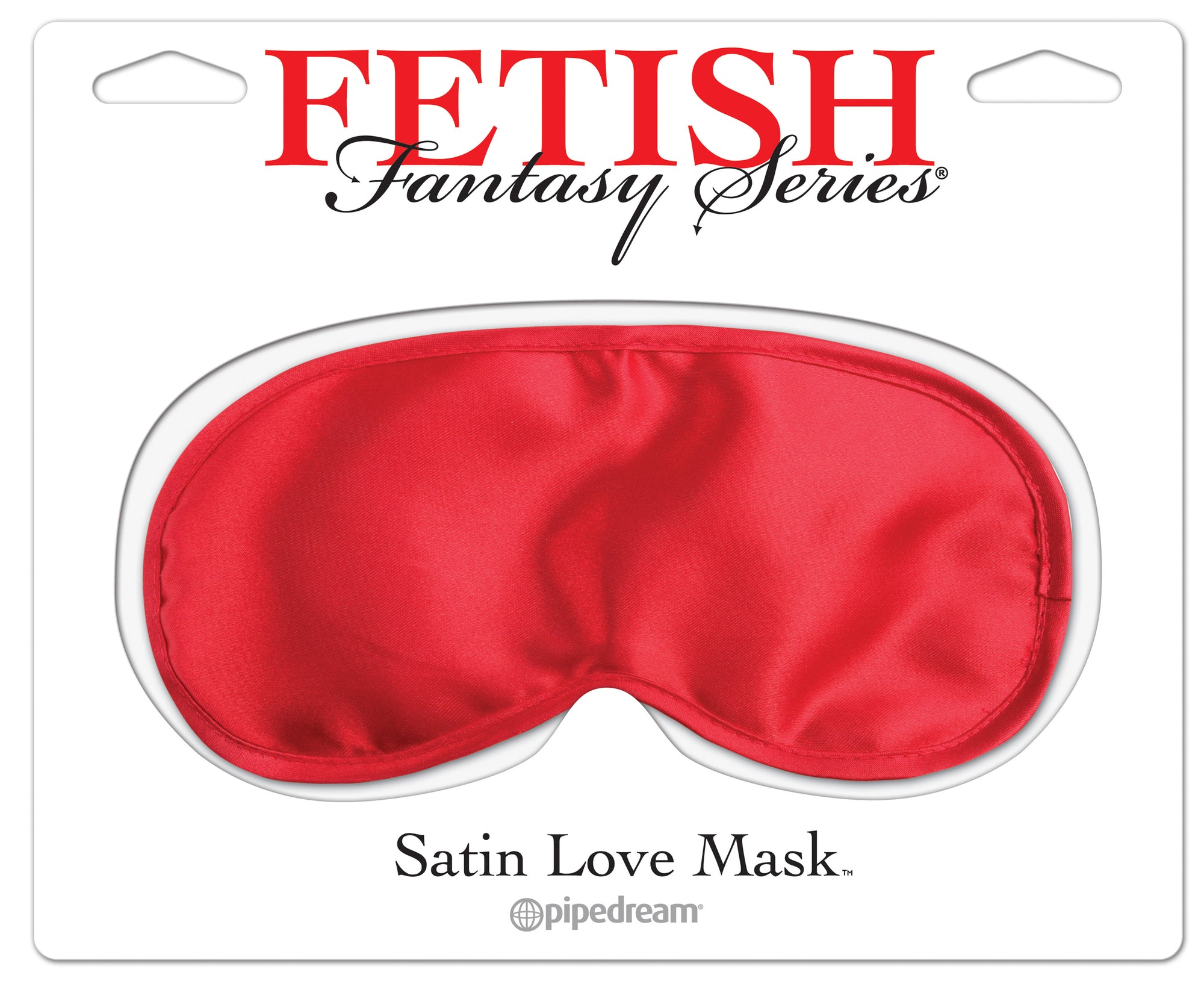 FETISH FANTASY SATIN LOVE MASK BLACK